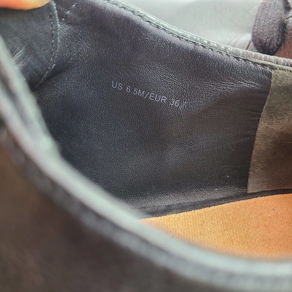 VINCE Rayner Leather Espadrille Lace Up‎ Sneakers Size 6.5 - Picture 12 of 12